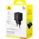 Зарядний пристрій Baseus Palm Fast Charger C+U 30W cluster black (P1011160A113-00) - зображення 6