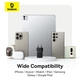 Зарядний пристрій Baseus Palm Fast Charger C+U 30W cluster black (P1011160A113-00) - зображення 8