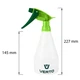 Опрыскиватель Verto ручной, пластик, 0.550л (15G545) - изображение 10