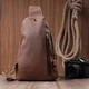 Сумка Vintage Женская с одной лямкой через плечо из экокожи Коричневая (22764) - изображение 4
