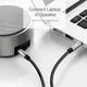 Кабель мультимедійний 3.5mm M to 3.5mm M 0.5m AV119 black Ugreen (10732) - зображення 7