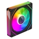 Кулер до корпусу Zezzio PRISM 6 Pro ARGB Black Reverse - зображення 2