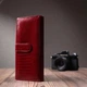 Гаманець ST Leather Шкіряний Червоний (22682) - зображення 6