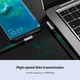 Дата кабель USB 2.0 AM to USB-C 3.0m 3A 90° corner US176 black Ugreen (70875) - зображення 2