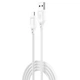 Дата кабель USB 2.0 AM to Micro 5P 1.0m braided white XO (NB235_M_White) - зображення 1