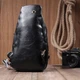 Сумка Vintage Женская слинг через плечо из экокожи Черная (22754) - изображение 4