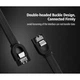 Кабель для передачи данных SATA 3 Data Cable 0.5m US217 Black Ugreen (30796) - изображение 6