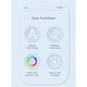 Дата кабель USB 2.0 AM to USB-C 1.0m 3A LED blue Essager (EXCT-XCD03) - изображение 4