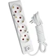 Сетевой удлинитель TECCO 3м 4 поста white (8681277842733) - изображение 1