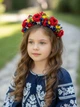 Обруч віночок для волосся український Пишний український - зображення 1