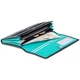 Дорожній гаманець Visconti Topaz Зелений (CD21 BLK/AQUA) - зображення 4