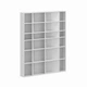 Стелаж книжковий Light №1 1200х160х1460 Білий діамант (GALT13010000000) - зображення 2