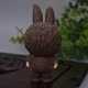 Чайный питомец Лабубу керамическая фигурка на чабань Коричневый - изображение 3