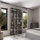 Стелаж книжковий Light комбінований 1200х160х2460 Графіт сірий (GALT130700000001) - зображення 4