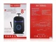 Музична колонка 1200 ВТ 3,7 В 1800 мАг 85 дБ BLUETOOTH RX-8188 з мікрофоном, підсвічуванням та підтримкою FM-радіо - зображення 5