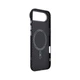 Карбоновый чехол для Apple iPhone 17 Air, LikeCarbon2 MagCase, Черный, тонкий защитный чехол-панель из поликарбоната с магнитами N52, MagSafe, противоударный, совместим с беспроводной зарядкой, приподнятые края для защиты камеры - изображение 4