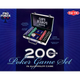 Настільна гра TACTIC Покерний Набір Tactic Pro-Poker 200 фішок (200 Chips Poker Set) (англ) ( 03090 ) - зображення 1