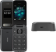 Мобільний телефон Nokia 2660 Flip DualSim Black + док-станція (1GF011LPA1A01) - зображення 4