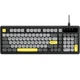 Клавиатура Ajazz AF98 Black USB-C Black Gray Yellow (AF98-BGY) - изображение 1