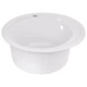 Кухонная мойка Lidz D510/200 WHI-01 (LIDZWHI01D510200) - изображение 4