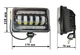Фари на кенгурятник фар LED c ДХО Потужністю 50W c світлотіньовим кордоном 12-24 Вольт, 50 Ватт. - зображення 2