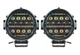 Комплект круглых LED фар 180 мм (2 шт) 90W с четкой световой гранью, дальним светом и ДХО, 12-24V (16×18×6 см). - изображение 3