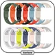 Перфорований ремінець Vanfone для Xiaomi Mi Smart Band 8/9/10, чорний (MCHX00703) - зображення 7