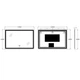 Зеркало Zerix Mirra MR05-120x80 с LED Touch, Anti-fog, диммером, регулятором яркости (ZX6061) - изображение 4