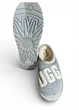 Слипоны UGG Tasman Fur Jersey Cozy (s/n 1142390), Серый, Размер 44 (US 11), 29 см - изображение 5