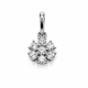 Підвіска срібна Сніжинка з розсипом Silver Style (40651.20 sku:2300102841043) - зображення 2