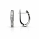 Сережки срібні доріжка з фіанітами Silver Style (20351.20 sku:2300103761289) - зображення 1