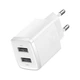 Зарядное устройство Baseus Compact Charger 2xUSB 10.5W White (CCXJ010202) - изображение 3