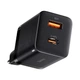 Зарядное устройство Baseus Super Si Pro Quick Charger USB-C+USB 30W Black (CCSUPP-E01) - изображение 1