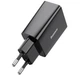 Мережевий зарядний пристрій Baseus Speed Mini Quick Charger USB-C 20W Black (CCFS-SN01) - зображення 3