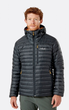 Куртка чоловіча зимова Rab Microlight Alpine Jacket, Beluga, S (RB QDB-12-BE-S) - зображення 1