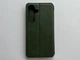 Захисний чохол-книжка WAVE Cubic Rubic Case Green для Samsung Galaxy S25 зелений, з матової штучної шкіри зі слотами для карт, магнітна застібка - зображення 2