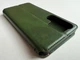 Захисний чохол-книжка WAVE Cubic Rubic Case Green для Samsung Galaxy S25 Ultra зелений, з матової штучної шкіри зі слотами для карт, магнітна застібка - зображення 9