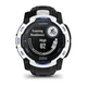 Смарт-часы Garmin Instinct 3 50mm Solar Whitestone with Black/Bolt Blue Silicone Band (010-02935-03) - изображение 8
