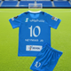 Футбольная форма детская Al-Hilal №10 Neymar (Неймар), комплект футболка+шорты 26(140-145см) - изображение 2