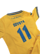 Детская футбольная форма сборной Украины №11 ДОВБИК, футболка + шорты, жёлтая 22 (125-130см) - изображение 3