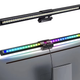 Лампа на монитор Скринар с RGB подсветкой Алюминиевая 44 см Черная - изображение 7