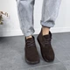 Женские ботинки замшевые низкие ITstyle Коричневые 39 25.5 см (7001/79) - изображение 8