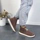 Женские ботинки замшевые низкие ITstyle Светло коричневый 39 25.5 см (7001/79) - изображение 9