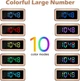 Будильник ANNNGUL со световым пробуждением и цветной подсветкой RGB - изображение 5