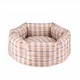 Лежанка для Собак та Котів BronzeDog Comfort Кругла Бежева 35 см (1212114) - зображення 3