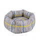 Лежанка для Собак та Котів BronzeDog Comfort Кругла Сіра 35 см (1212111) - зображення 3