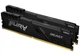Пам'ять 16Gb x 2 (32Gb Kit) DDR4, 3200 MHz, Fury Beast, Black, 16-18-18, 1.35V, з радіатором Kingston (teh0020256) - зображення 1