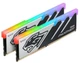 Пам'ять 16Gb x 2 (32Gb Kit) DDR5, 5600 MHz, Panther RGB, Black/Silver, 40-40-40, 1.25V, з радіатором Apacer (2000003326143) - зображення 2