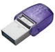 Флеш накопитель USB 64Gb DataTraveler microDuo 3C, Purple Kingston (teh0021075) - изображение 2