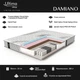 Ортопедичний матрац DAMIANO / ДАМІАНО Ultima Sleep 90x200 + Подарунок Подушка декоративна - изображение 2